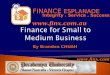 Finance for Small to Medium Business