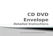 CD DVD Envelope