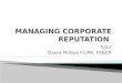 Managing Corporate Reputation Cim Part 1