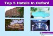 TOP5 HOTELS IN OXFORD