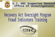DOC Employees Fraud Awareness Training