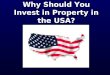 Why Invest In USA?