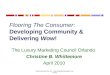 Flooring The Consumer: Developing Community and Delivering Wow!