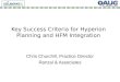 Key Success Criteria for Hyperion Planning and HFM Integration