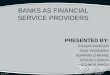 Banks as financial service provider