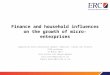 Samuel Mwaura finance and household influences (cdfa workshop)