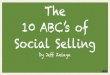 The ABC's of Social Selling
