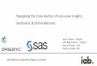 Navigating the Cross-Section of Consumer Insights, Sentiment, & Online Behavior – an IAB webinar hosted by SAS and Organic