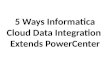 5 Ways Informatica Cloud Data Integration Extends PowerCenter