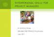 Interpersonal Skills For Project Managers