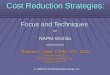 Cost Reduction Strategies:Focus and Techniques