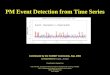 2004-09-23 PM Event Detection from Time Series