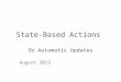 State based actions