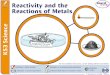 Reactivity and the reactions of metals