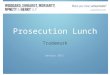 Trademark Prosecution Luncheon January 2011
