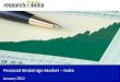 Market Research Report :  Financial Brokerage Market in India 2012