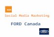 Social Media Presentation  for Ford Canada