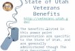 State of utah veterans benefits