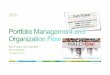 Portfolio Management and Organization Flow