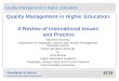 Paper 3: Quality Management in Higher Education NEW