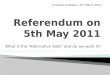 Referendum presentation - citizenship