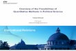 Overview of the Possibilities of Quantitative Methods in Political Science