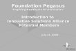 Foundation Pegasus: Potential Alliance Members