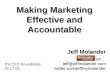 Making Marketing Accountable - ITA CFO Roundtable