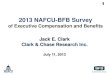 2013 NAFCU BFB Survey of Executive Compensation and Benefits (Presentation Slides)