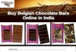 Buy Belgian Chocolate Bars Online in India