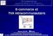 e-Commerce - Application de la TVA intracommunautaire