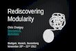 Rediscovering Modularity - Java User Groups, Stuttgart, Munich, Nuremberg, November 2012