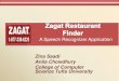 Zagat Restaurant Finder