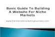 Basic Guide To Building A Niche Website