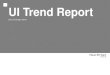 WEB/UI Trend Report 2013