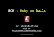BCR Ruby on Rails - Boston Computing Review : Ruby on Rails