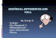 Individual differences and call powerpoint