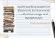 Icai effective usage of audit working papers 20.07.2013