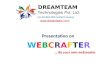 Webcrafter: Interacttive Website Designing for Corporate & Business Houses