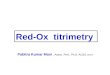 Redox titrimetry, P K MANI