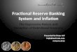 Fractional reserve banking system and inflation