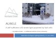 AUBELE - a self-sufficient LED street light powered by fuel cells