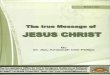 The true message of jesus chrst pbuh