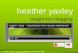 An introduction to Blogging by Heather Yaxley