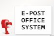 E post office system