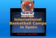 Summer basketball camp Spain