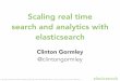 Scaling real-time search and analytics with Elasticsearch