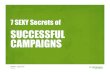 N-TEN #14NTC 7 Sexy Secrets of Successful Nonprofit Campaigns