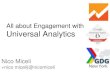 All about engagement with Universal Analytics @ Google Developer Group NYC May Meet Up