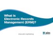 What is Electronic Records Management?